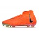 Scarpa Nike Phantom Luna Elite FG Ghiaccio Guava Nero Arancione Total