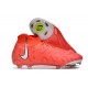 Scarpa Nike Phantom Luna Elite FG Cremisi Vivace Bianco