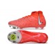 Scarpa Nike Phantom Luna Elite FG Cremisi Vivace Bianco