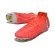 Scarpa Nike Phantom Luna Elite FG Cremisi Vivace Bianco