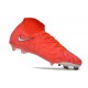 Scarpa Nike Phantom Luna Elite FG Cremisi Vivace Bianco