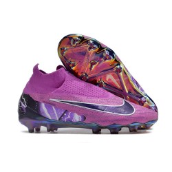 Nike Phantom GX Elite DF FG Viola Nero