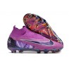 Nike Phantom GX Elite DF FG Viola Nero