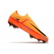 Scarpe Nike Phantom Venom Elite FG - Mango Acceso Bianco