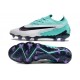 Scarpa da Calcio Nike Phantom GX Elite FG Turchese Hyper Nero Fucsia Dream Bianco