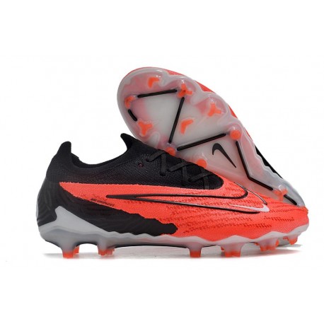 Scarpa da Calcio Nike Phantom GX Elite FG Cremisi Vivace Nero Bianco