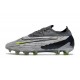 Scarpa da Calcio Nike Phantom GX Elite FG Grigio Nero