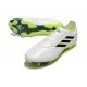 adidas Copa Pure.1 FG Scarpa Bianco Nero Core Limone Lucido