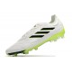 adidas Copa Pure.1 FG Scarpa Bianco Nero Core Limone Lucido