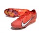 Scarpe Nike Zoom Mercurial Vapor XV Elite FG MDS Rosso Bianco