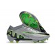 Scarpe Nike Zoom Mercurial Vapor XV Elite FG Grigio Nero Verde