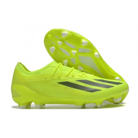 Scarpe adidas X Crazyfast Messi.1 FG Limone Lucido Nero