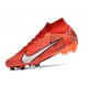 Scarpe Nike Zoom Mercurial Superfly IX Elite Fg MDS Rosso Bianco