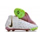 Scarpa Nike Phantom Luna Elite FG X WWC Bianco Nero Oro