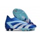 Adidas Predator Accuracy+ FG Blu Bianco