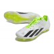 Adidas X Crazyfast+ FG Bianco Nero Core Limone Lucido