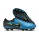 Nike Tiempo Legend 9 Elite FG Uomo Blu Nero