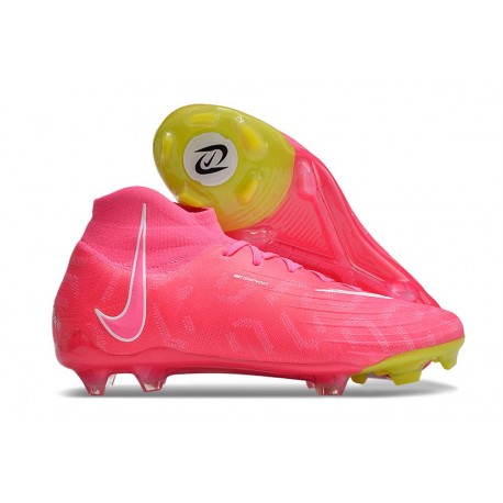 Scarpa Nike Phantom Luna Elite FG Rosa Giallo