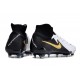 Nike Phantom Luna 2 Elite FG Uomo Bianco Nero Oro Metallizzato