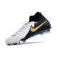 Nike Phantom Luna 2 Elite FG Uomo Bianco Nero Oro Metallizzato