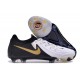 Scarpa da Calcio Nike Phantom GX Elite FG Bianco Nero Oro Metallizzato