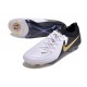 Scarpa da Calcio Nike Phantom GX Elite FG Bianco Nero Oro Metallizzato