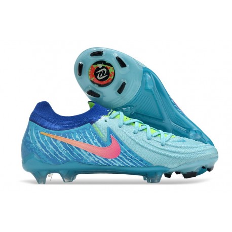 Scarpa da Calcio Nike Phantom GX Elite FG Blu Rosa