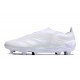 Scarpe da Calcio adidas Predator Elite Senza Lacci FG Bianco Argento Met