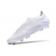 Scarpe da Calcio adidas Predator Elite Senza Lacci FG Bianco Argento Met