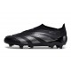 Scarpe da Calcio adidas Predator Elite Senza Lacci FG Nero Core