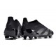 Scarpe da Calcio adidas Predator Elite Senza Lacci FG Nero Core