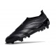 Scarpe da Calcio adidas Predator Elite Senza Lacci FG Nero Core