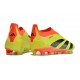 Scarpe da Calcio adidas Predator Elite Senza Lacci FG Giallo Nero Rosso