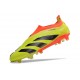 Scarpe da Calcio adidas Predator Elite Senza Lacci FG Giallo Nero Rosso