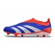 Scarpe da Calcio adidas Predator Elite Senza Lacci FG Blu Bianco Rosso