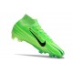 Scarpe Nike Zoom Mercurial Superfly IX Elite Fg MDS Verde Strike Nero Verde Stadium
