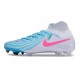 Nike Phantom Luna 2 Elite FG Uomo Bianco Rosa Blu