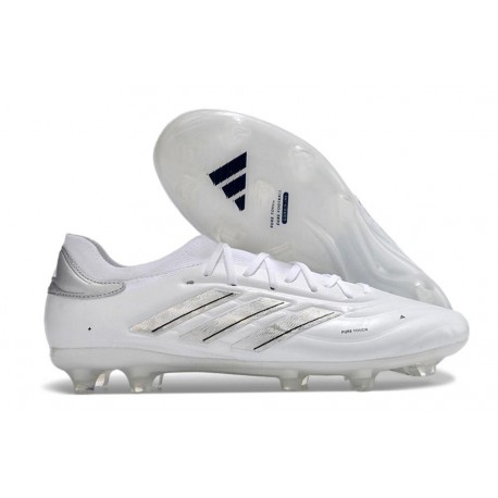 adidas Copa Pure II Elite + FG Bianco Argento Met