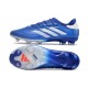 adidas Copa Pure II Elite + FG Blu Lucido Bianco Rosso Solare