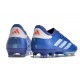 adidas Copa Pure II Elite + FG Blu Lucido Bianco Rosso Solare