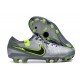 Nike Tiempo Legend X Elite FG Grigio Nero Verde