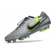 Nike Tiempo Legend X Elite FG Grigio Nero Verde