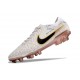 Nike Tiempo Legend X Elite FG Bianco Oro Nero