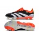 adidas Predator 24 Elite FG Nero Core Bianco Rosso Solare