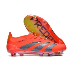 adidas Predator 24 Elite FG Rosso Negro Giallo