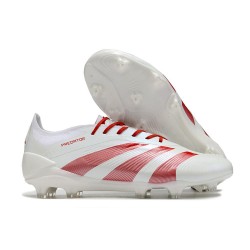 adidas Predator 24 Elite FG Bianco Rosso