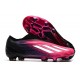 Scarpa da Calcio Adidas X Ghosted + FG Rosa Shock Nero Core Arancione Acceso