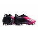 Scarpa da Calcio Adidas X Ghosted + FG Rosa Shock Nero Core Arancione Acceso