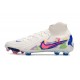 Nike Phantom Luna 2 Elite FG Uomo Bianco Rosa Blu