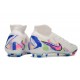 Nike Phantom Luna 2 Elite FG Uomo Bianco Rosa Blu